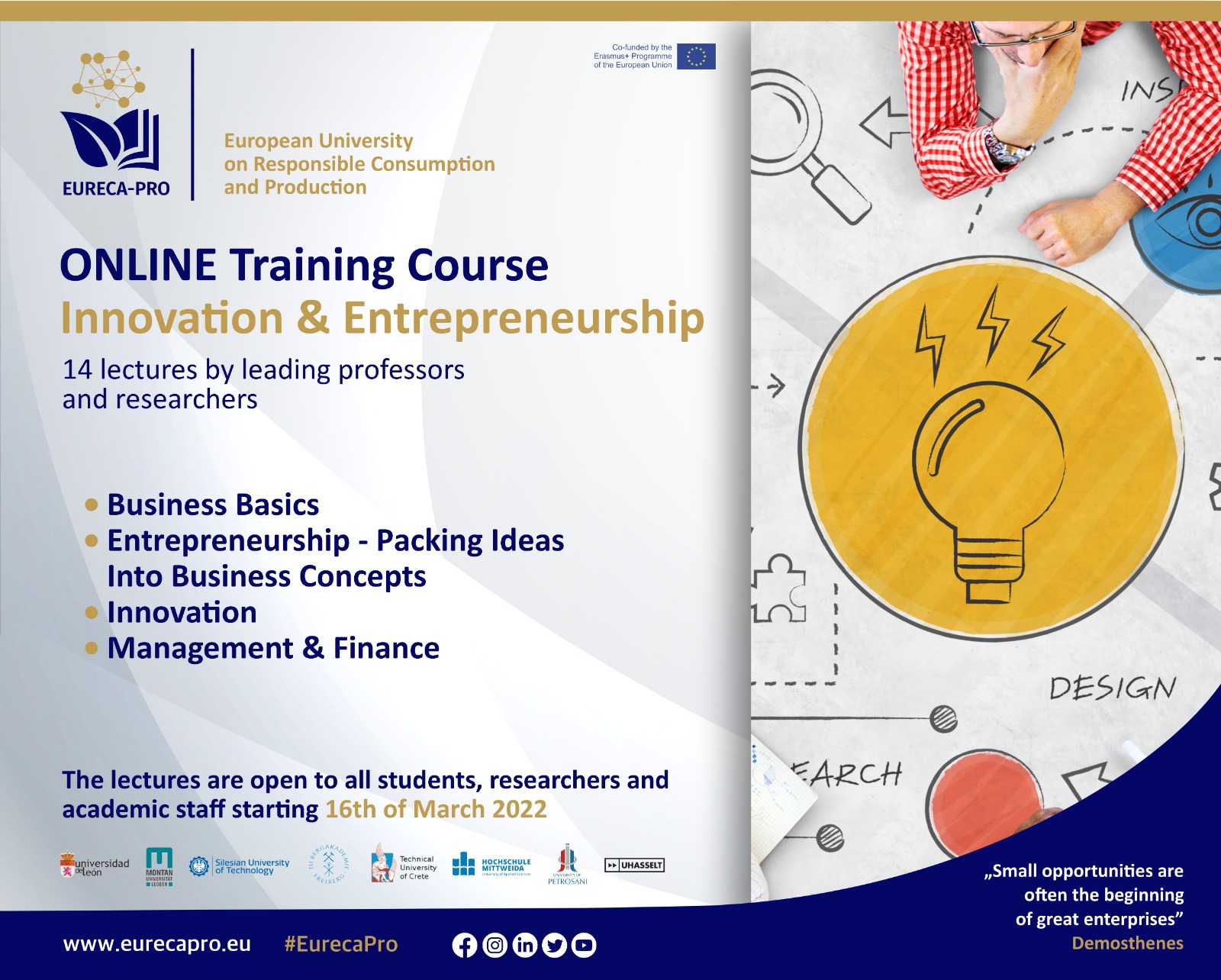 ONLINE Innovation and Entrepreneurship Training Course