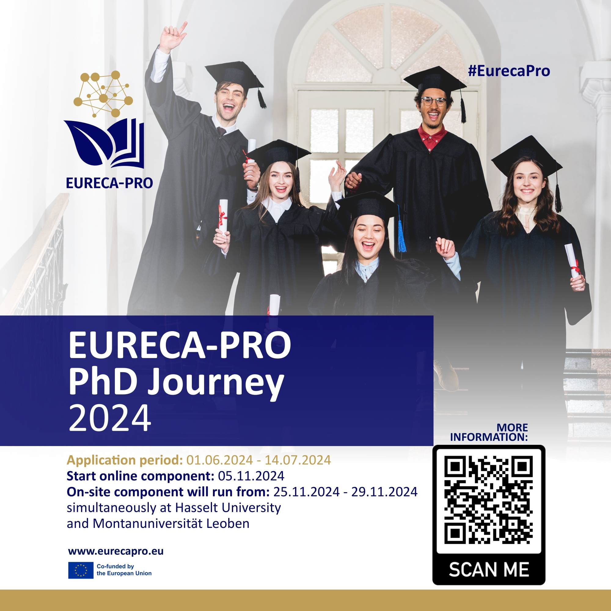 EURECA-PRO PhD Journey 2024 - SocialMedia Banner