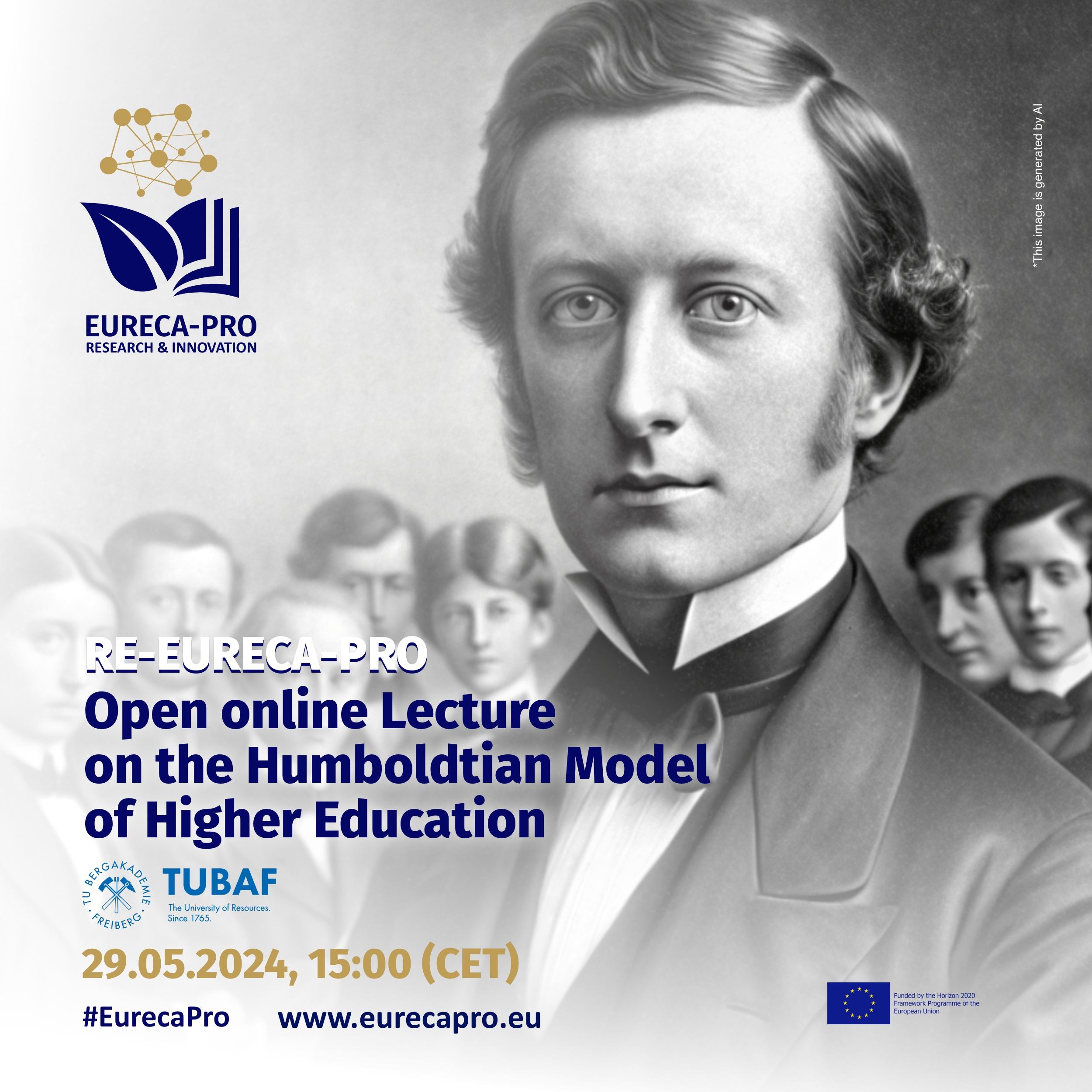 RE-EURECA-PRO Lecture on the Humboldtian Model of Higher Education |Banner