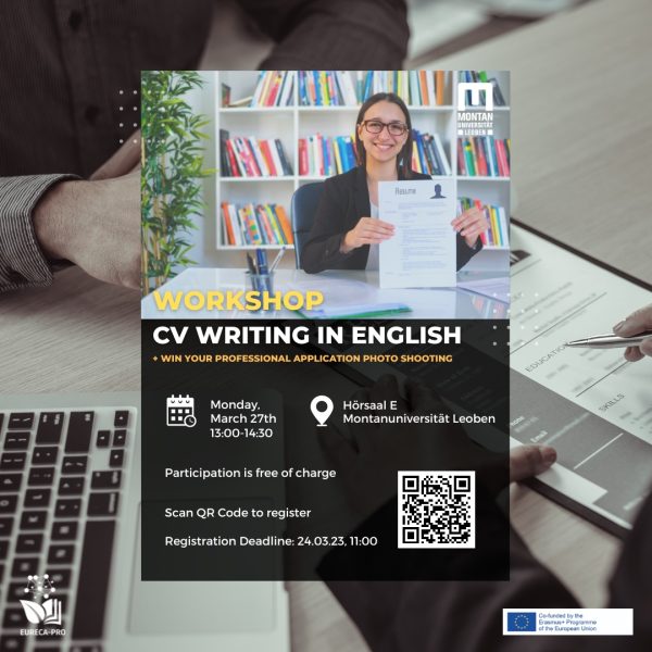 CV writing workshop (Instagram Post