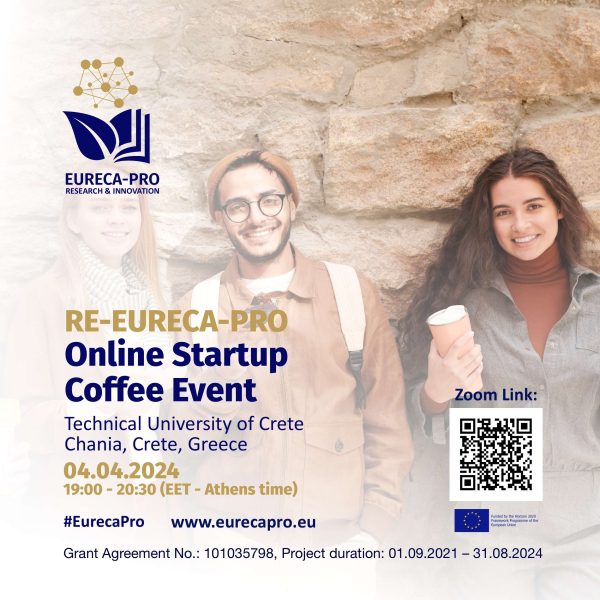 RE-EURECA PRO, Online Startup Coffee event