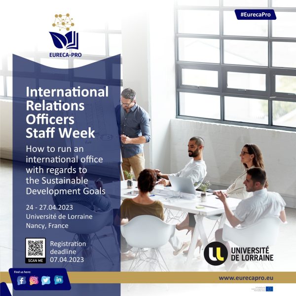 Poster International Relations Officers Staff Week ULOR sq