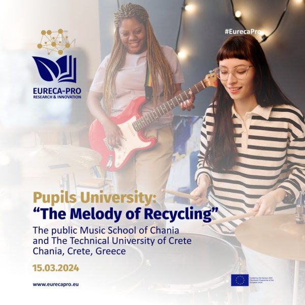 RE-EURECA PRO, Pupils University: “The Melody of Recycling”